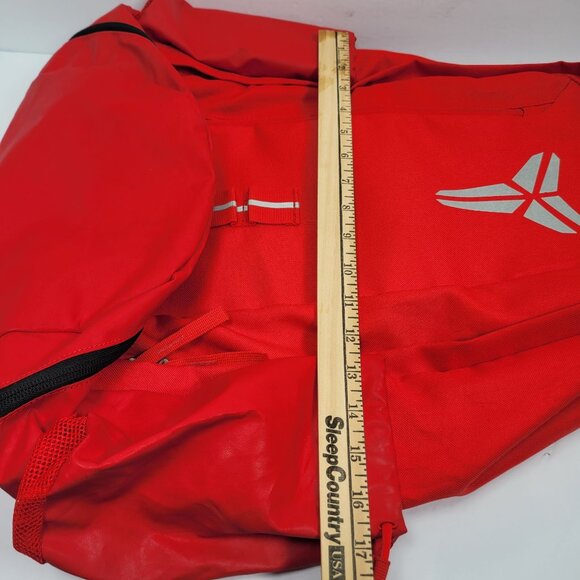 Nike Kobe Bryant Mamba Basketball Red Black Backpack - Picture 9 of 12